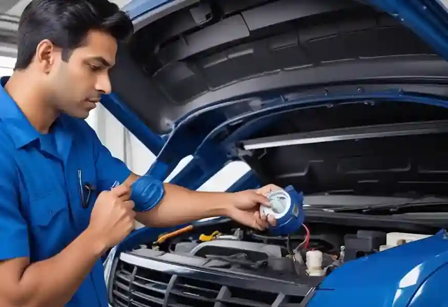 My FNG - GAS Charging Service to Recharge the Ac System With Refrigerant Gas to Ensure Proper Cooling Performance.