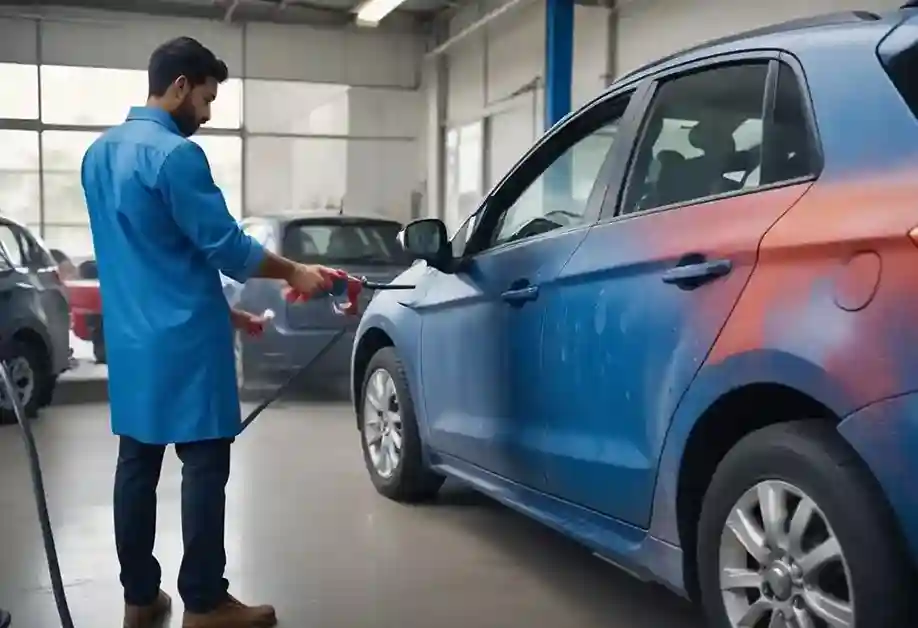 My FNG - Left Rear Door Paint Denting and Painting Service for the Left-hand Side Rear Door.