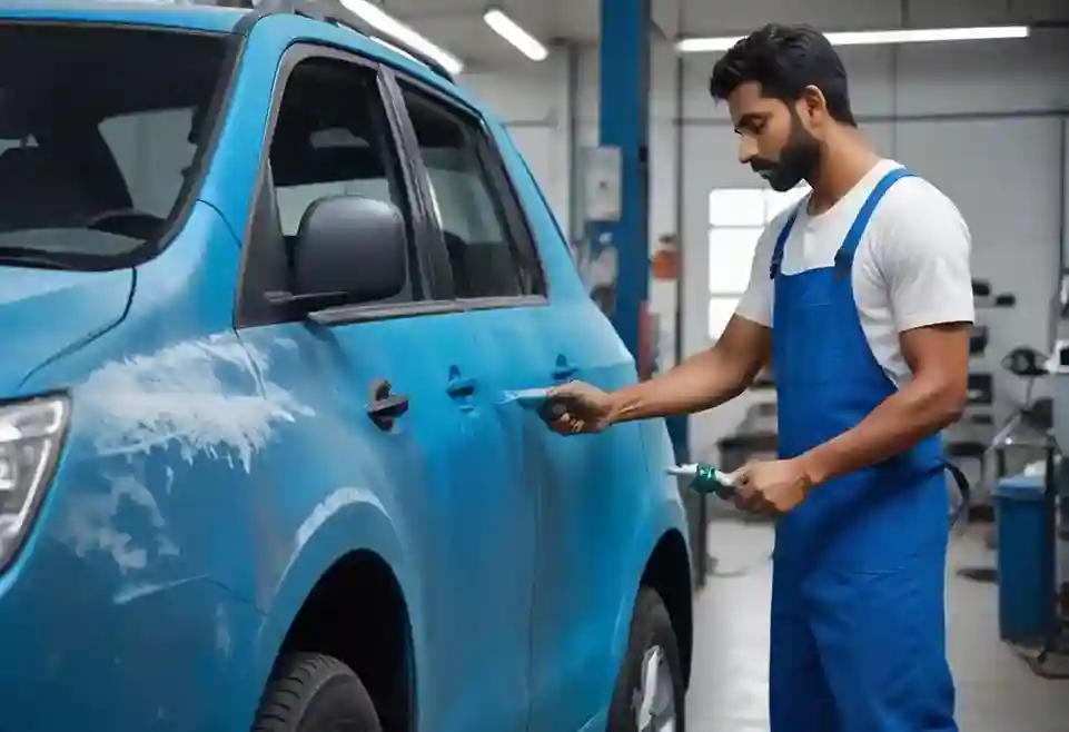 My FNG - Right Fender Paint Denting and Painting Service for the Right-hand Side Fender.